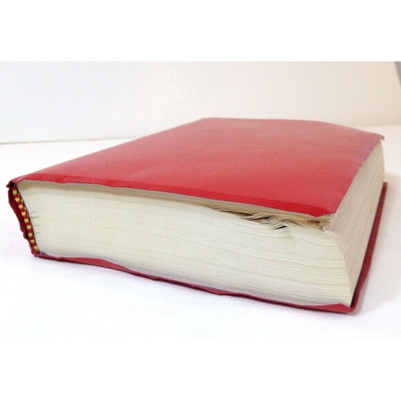 NIV Gift and Award Bible Leather Look Red Gold Letters 2011 - Picture 7 of 7